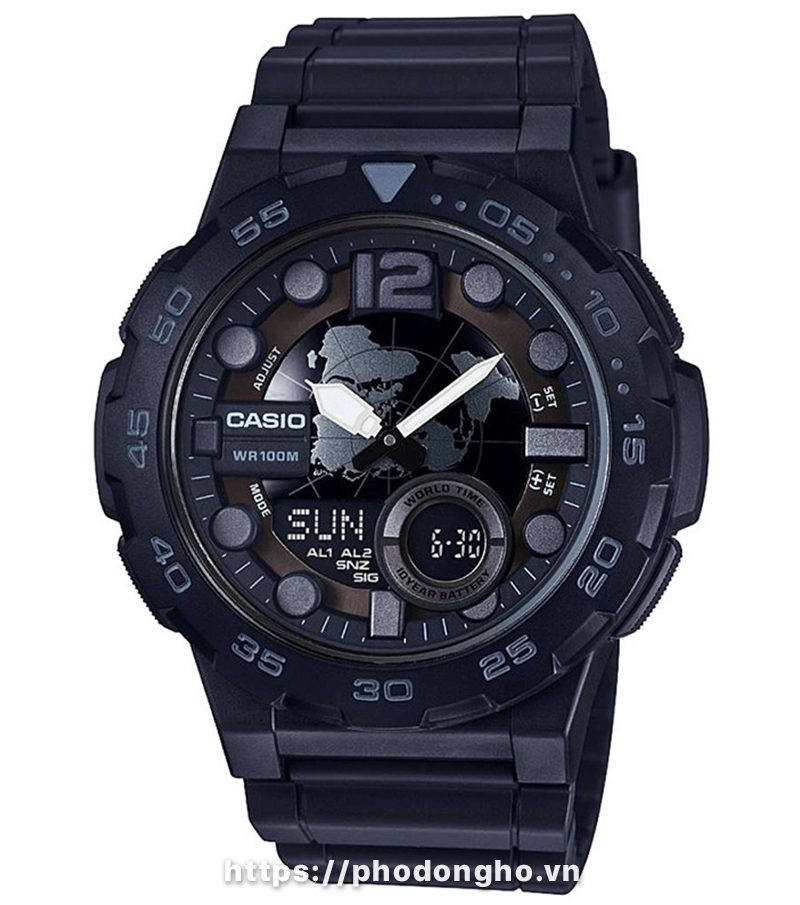 Đồng hồ Casio AEQ-100W-1BVDF