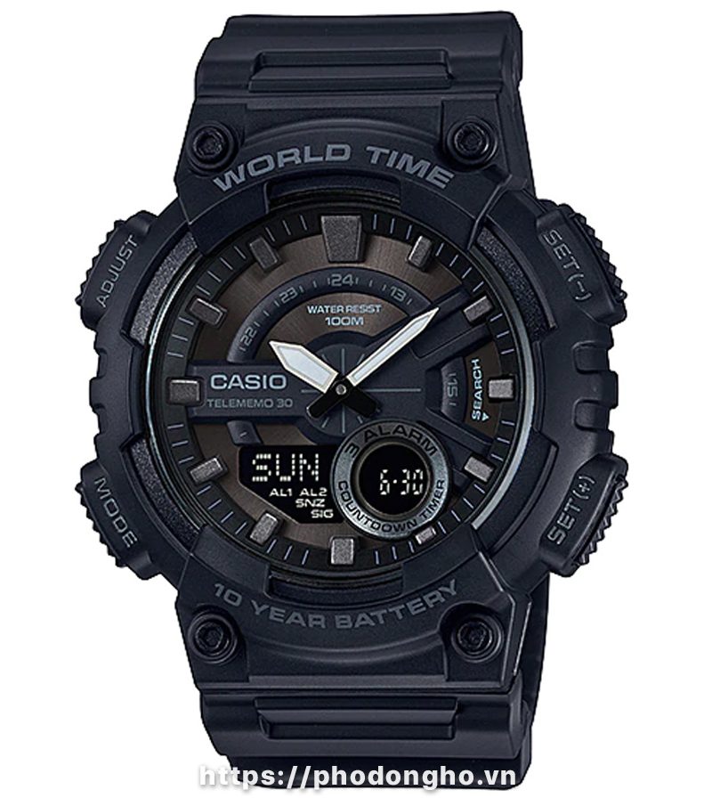 Đồng hồ Casio AEQ-110W-1BVDF
