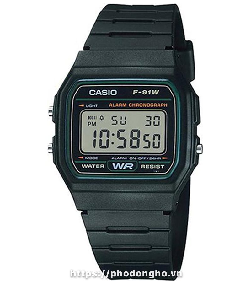 Đồng hồ Casio F-91W-3DG