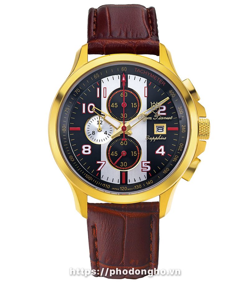 Đồng hồ Olym Pianus OP89022-3GK-GL-D