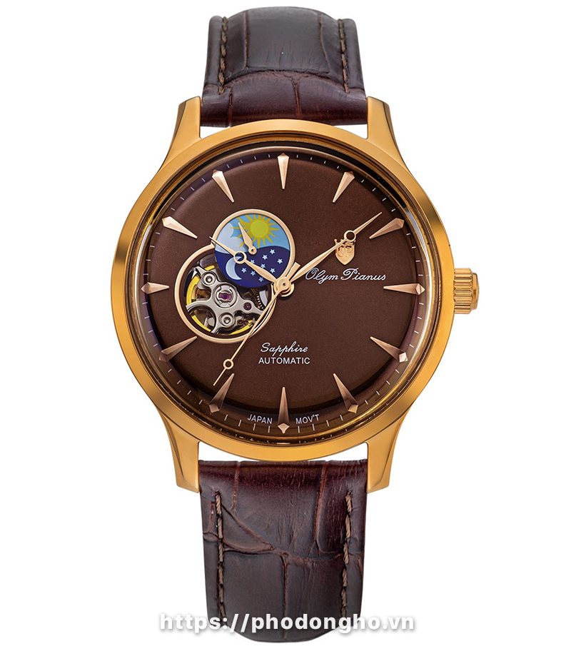 Đồng hồ Olym Pianus OP990-143AGR-GL-N