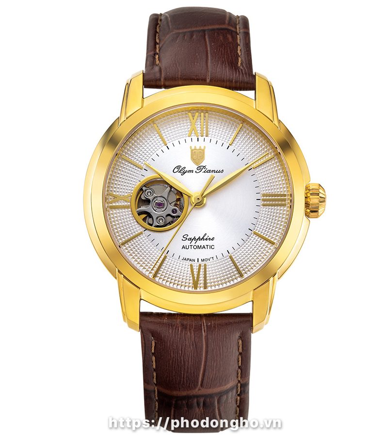 Đồng hồ Olym Pianus OP990-34AGK-GL-T