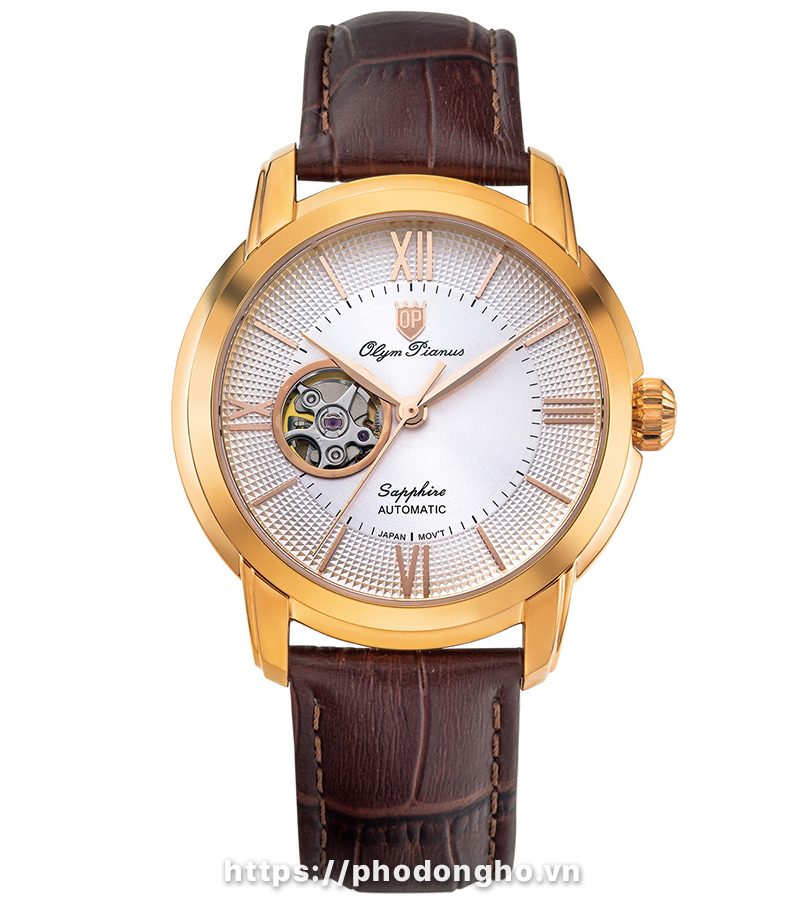 Đồng hồ Olym Pianus OP990-34AGR-GL-T