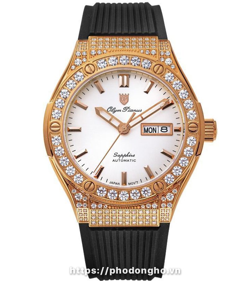 Đồng hồ Olym Pianus OP990-45ADDGR-GL-T