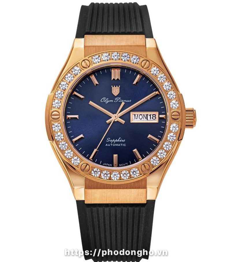 Đồng hồ Olym Pianus OP990-45ADGR-GL-X