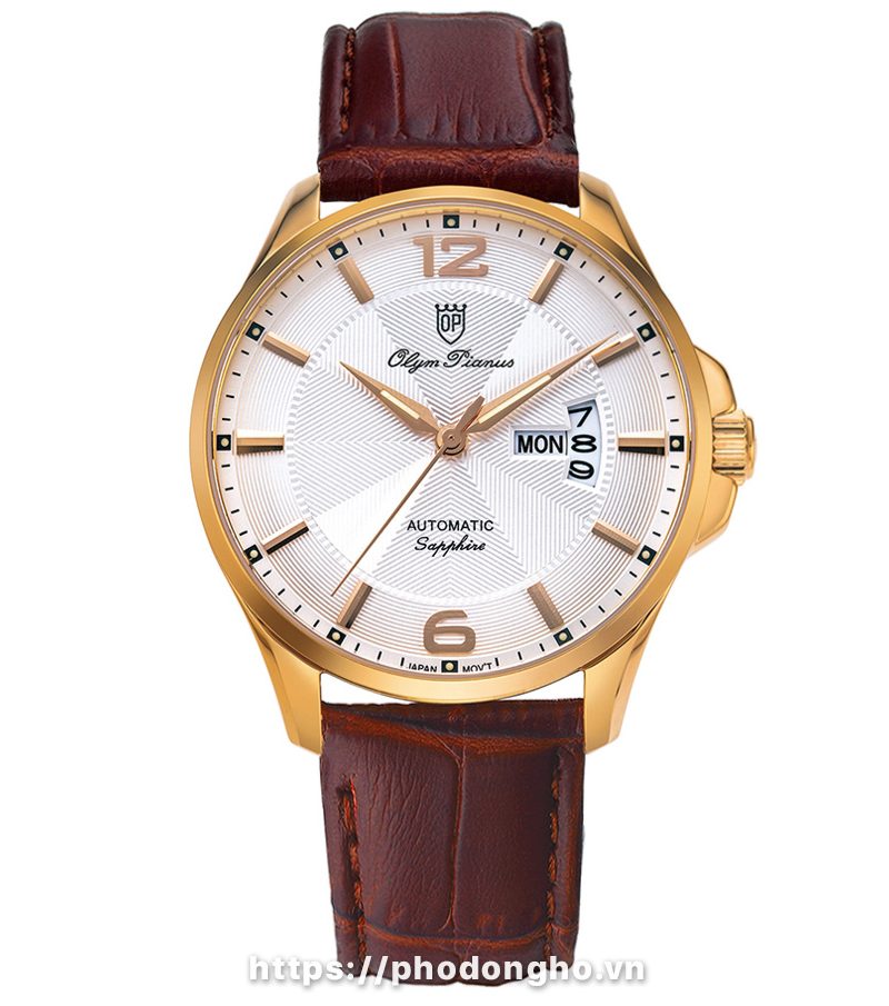 Đồng hồ Olym Pianus OP9923AMR-GL-T
