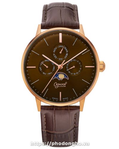 Đồng hồ Ogival OG1930-6MR-GL-N