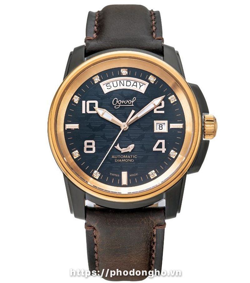 Đồng hồ Ogival OG3360-9AGBR-GL-D